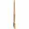 Ekena Millwork Saratoga Timber Gable Bracket, Western Red Cedar, 60"W x 38"H x 1 1/2"D x 5 1/2"F, 15/12 Pitch GBW060X38X0206SAR00SWR - alternate 2